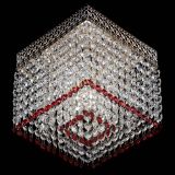 Люстра Квадрат Венеция №1 красная в Самаре