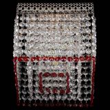 Люстра Квадрат Венеция №1 красная в Самаре