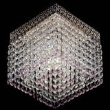 Люстра Квадрат Венеция №1 розовая в Самаре