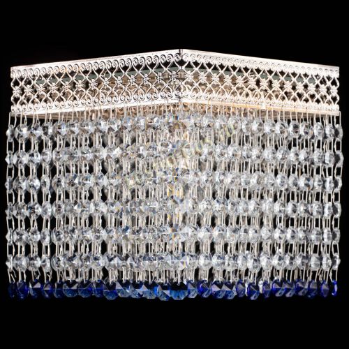 Люстра Квадрат Венеция №1 синяя в Самаре Гусь Хрустальный