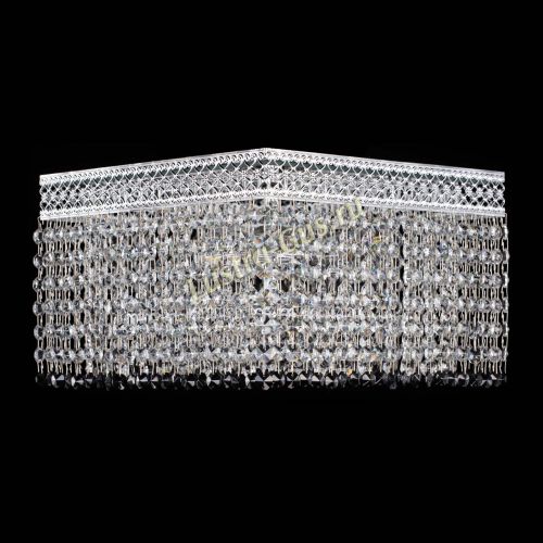 Люстра Квадрат Венеция №3 черная в Самаре Гусь Хрустальный