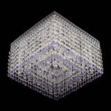 Люстра Квадрат Венеция №3 фиолетовая в Самаре