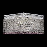 Люстра Квадрат Венеция №3 розовая в Самаре