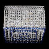 Люстра Квадрат Венеция №3 синяя в Самаре