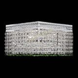 Люстра Квадрат Венеция №3 зеленая в Самаре