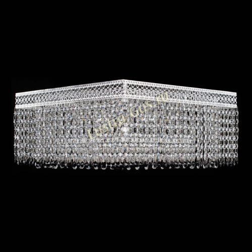 Люстра Квадрат Венеция №5 черная в Самаре Гусь Хрустальный