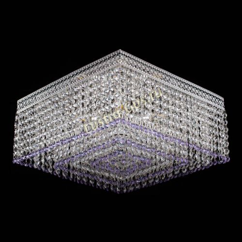 Люстра Квадрат Венеция №5 фиолетовая в Самаре Гусь Хрустальный