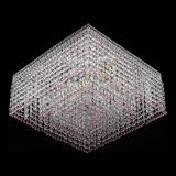 Люстра Квадрат Венеция №5 розовая в Самаре