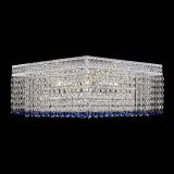 Люстра Квадрат Венеция №5 синяя в Самаре