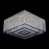 Люстра Квадрат Венеция №5 синяя в Самаре