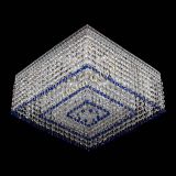 Люстра Квадрат Венеция №5 синяя в Самаре