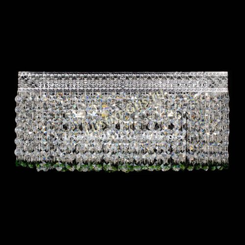 Люстра Квадрат Венеция №5 зеленая в Самаре Гусь Хрустальный