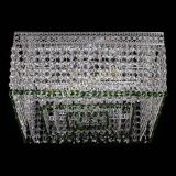 Люстра Квадрат Венеция №5 зеленая в Самаре