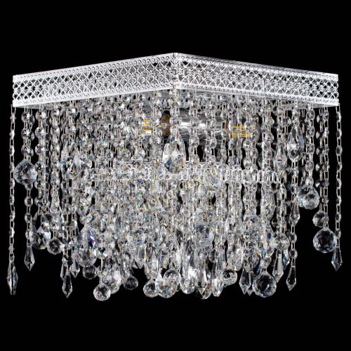 Люстра Квадрат Венеция капель №3 в Самаре Гусь Хрустальный