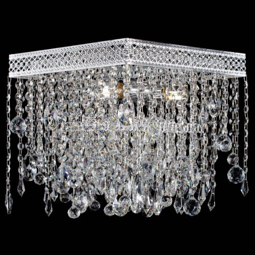 Люстра Квадрат Венеция капель №3 в Самаре Гусь Хрустальный