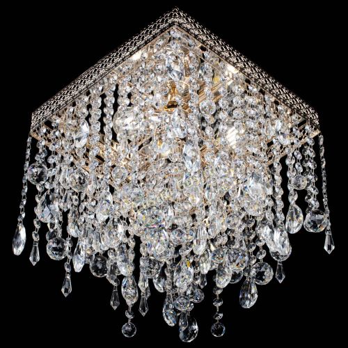 Люстра Квадрат Венеция капель №3 в Самаре Гусь Хрустальный