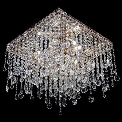 Люстра Квадрат Венеция капель №5 в Самаре Гусь Хрустальный