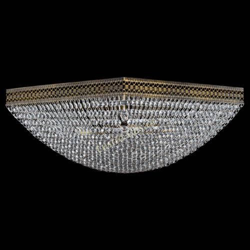 Люстра Квадрат Венеция сетка №3 под бронзу в Самаре Гусь Хрустальный