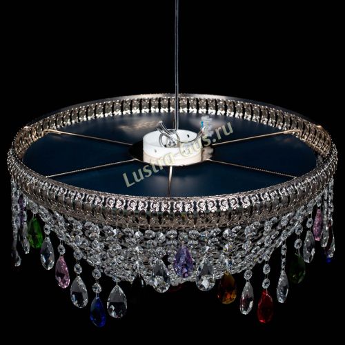 Люстра Лацио №5 журавлик разноцветная в Самаре Гусь Хрустальный