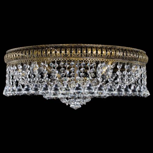 Люстра Лацио Капель Конусы под бронзу в Самаре Гусь Хрустальный