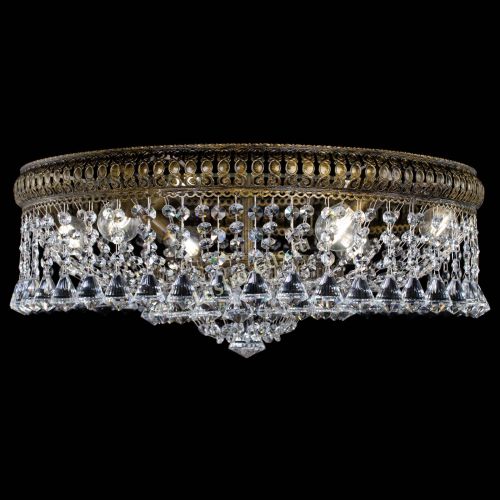 Люстра Лацио Капель Конусы под бронзу в Самаре Гусь Хрустальный