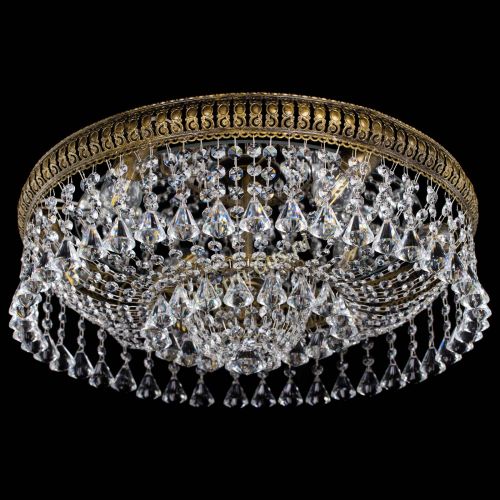 Люстра Лацио Капель Конусы под бронзу в Самаре Гусь Хрустальный