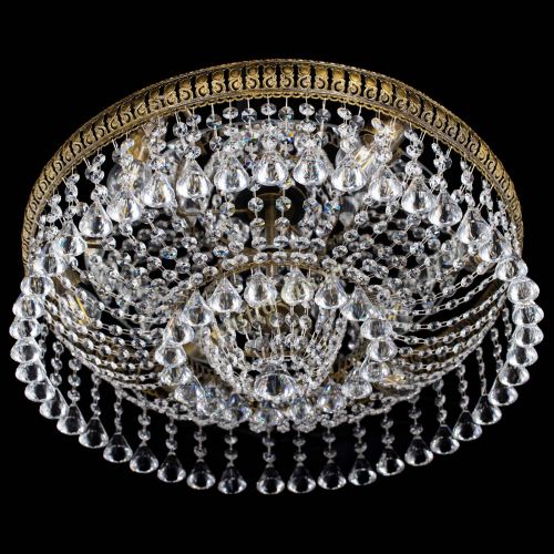 Люстра Лацио Капель Конусы под бронзу в Самаре Гусь Хрустальный