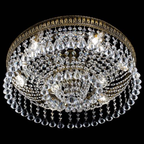 Люстра Лацио Капель Конусы под бронзу в Самаре Гусь Хрустальный