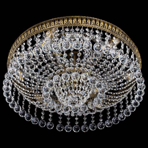 Люстра Лацио Капель шары под бронзу в Самаре Гусь Хрустальный