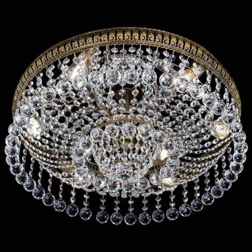 Люстра Лацио Капель шары под бронзу в Самаре Гусь Хрустальный