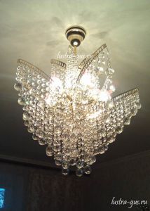 Люстра Лилия № 2 шар в Самаре отзыв и фото покупателя