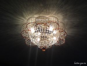 Люстра Лотос в Самаре отзыв и фото покупателя