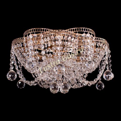 Люстра Лотос №2 шар в Самаре Гусь Хрустальный