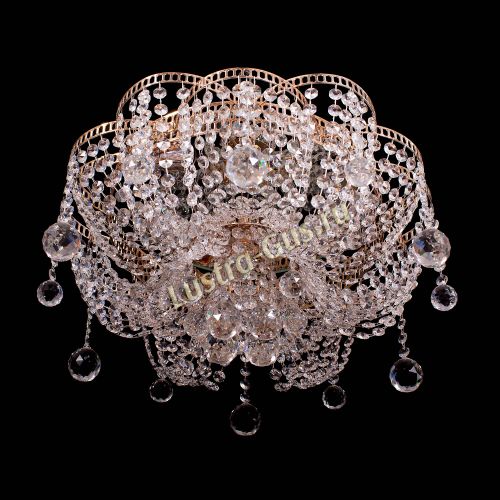 Люстра Лотос №2 шар в Самаре Гусь Хрустальный