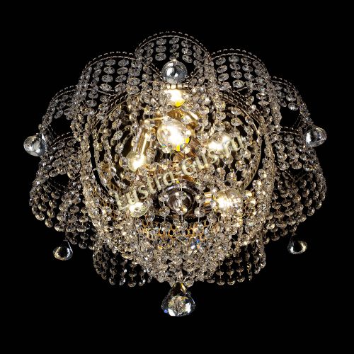 Люстра Лотос 3 лампы в Самаре Гусь Хрустальный