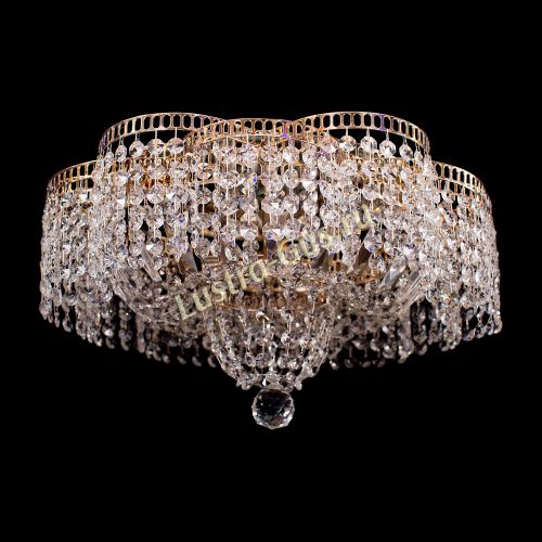 Люстра Лотос №6 в Самаре Гусь Хрустальный