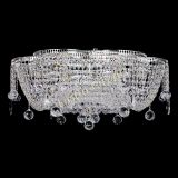 Люстра Лотос Стелла, диаметр - 700, цвет - серебро, Люстры Гусь Хрустальный