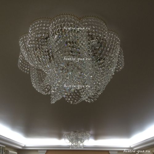 Люстра Лотос Василиса 6 ламп в Самаре Гусь Хрустальный