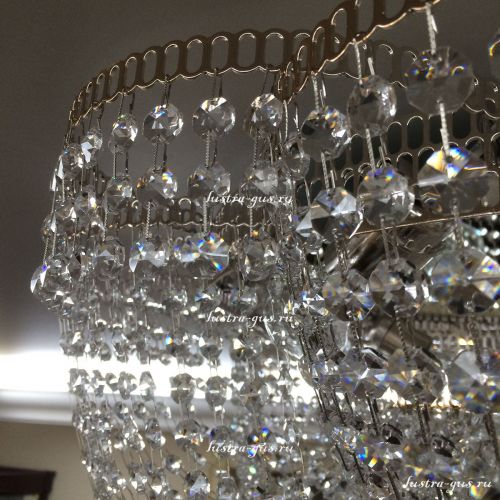 Люстра Лотос Василиса 6 ламп в Самаре Гусь Хрустальный