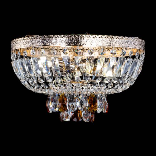 Люстра Милан Астра №3 чайная в Самаре Гусь Хрустальный