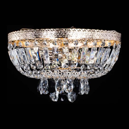 Люстра Милан Астра №3 черная в Самаре Гусь Хрустальный