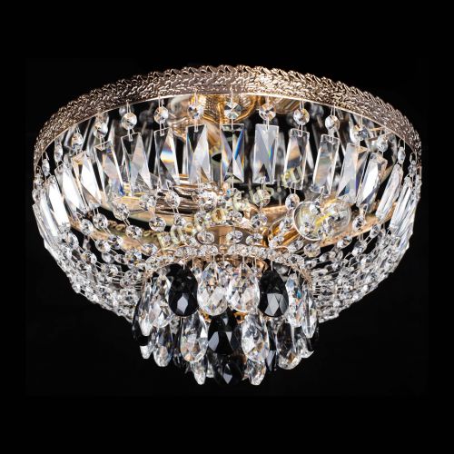 Люстра Милан Астра №3 черная в Самаре Гусь Хрустальный