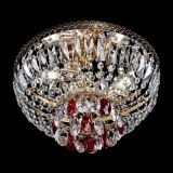 Люстра Милан Астра №3 красная в Самаре