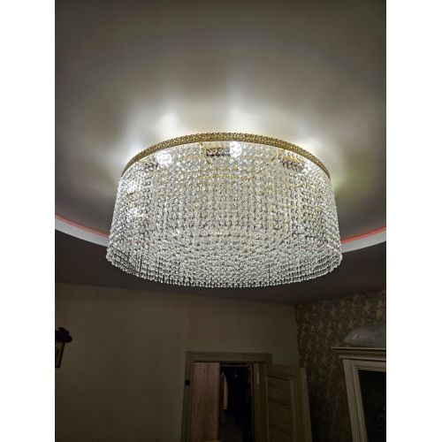 Люстра Милан капель №10 в Самаре Гусь Хрустальный