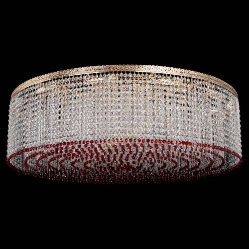 Люстра Милан капель №12 красная в Самаре Люстра Милан капель №12 красная в Самаре