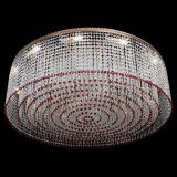 Люстра Милан капель №12 красная в Самаре Люстра Милан капель №12 красная в Самаре