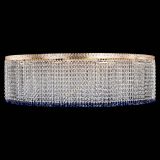 Люстра Милан капель №12 синяя в Самаре