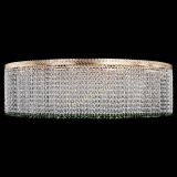 Люстра Милан капель №12 зеленая в Самаре