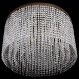 Люстра Милан капель оптикон под бронзу с зеркалом в Самаре