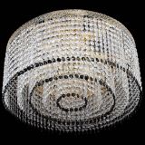 Люстра Милан капель оптикон Черная в Самаре